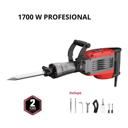 MARTILLO DEMOLEDOR 1700W 17 KG RANKOR / RDB170001