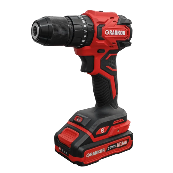 TALADRO PERCUTOR ATORNILLADOR RANKOR 20V BRUSHLESS / RLID20002